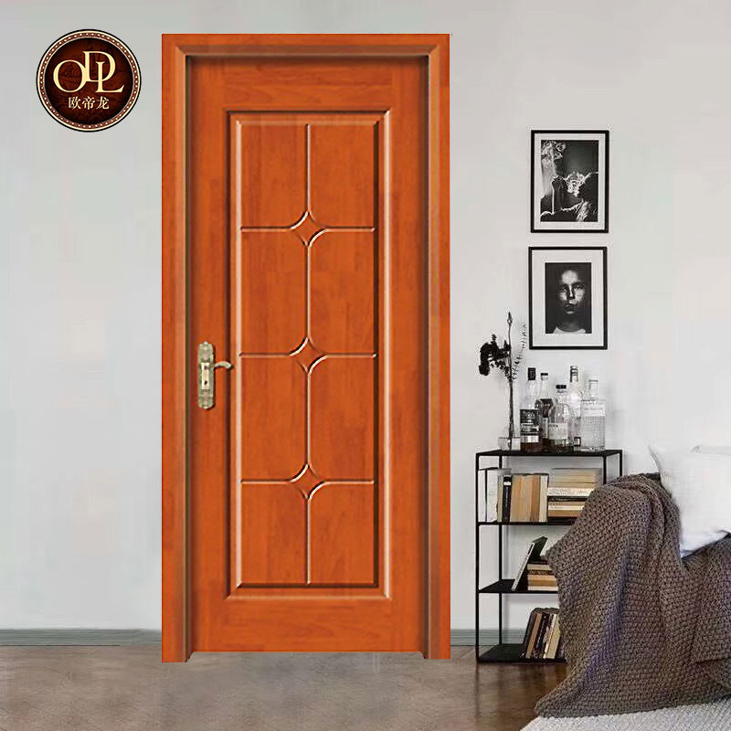 佛山廠家直銷室內木門烤漆家裝臥室泰國指接實木門 沙比利原木門工程門