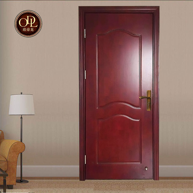 木門廠批發實木門 橡木門整套室內烤漆門套裝門沙比利原木門房間泰國指接橡木門定制