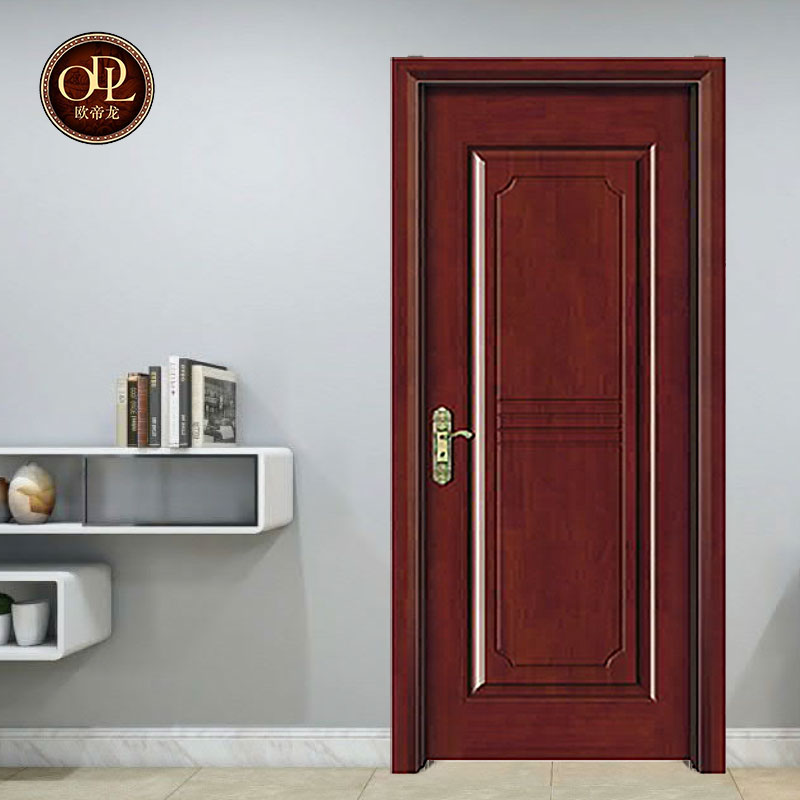 胡桃木佛山木門廠家直銷沙比利原木門室內木門烤漆家裝臥室泰國指接實木門 工程門