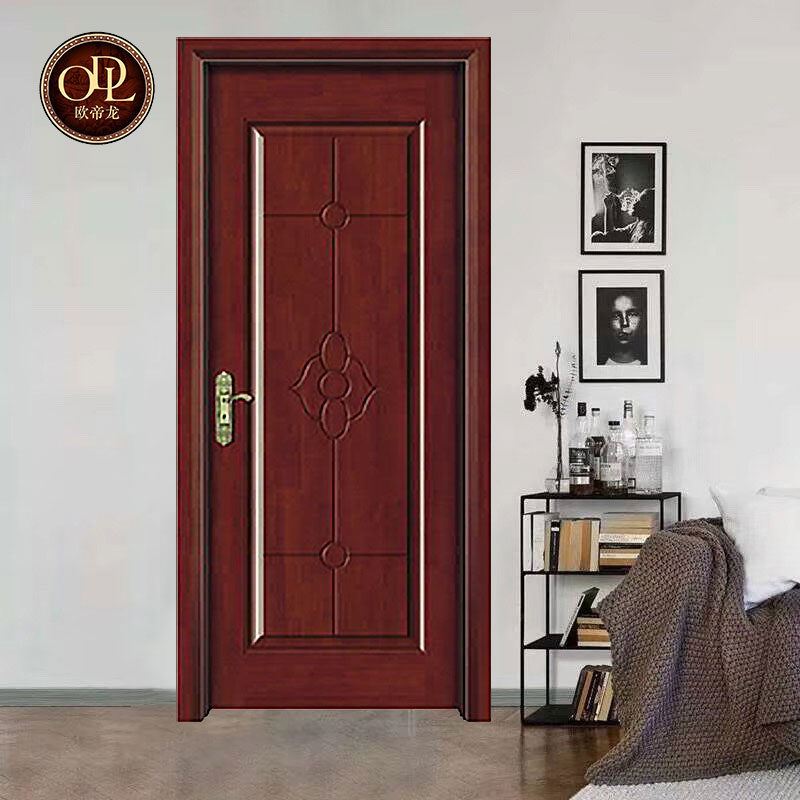 全實木沙比利原木門房間泰國指接橡木門實木門 橡木門整套室內烤漆門套裝門