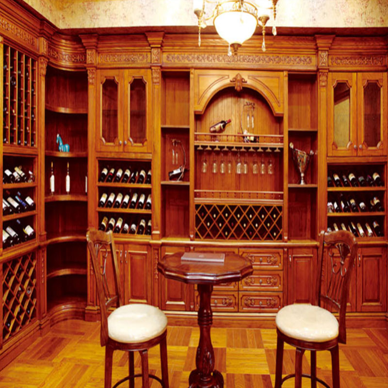 佛山全屋墻板吊頂，衣柜，酒柜，電視柜等材料可選橡木門，胡桃木，沙比利，菠蘿格，花梨，柚木等高端實木門，歐帝龍品牌質優價廉