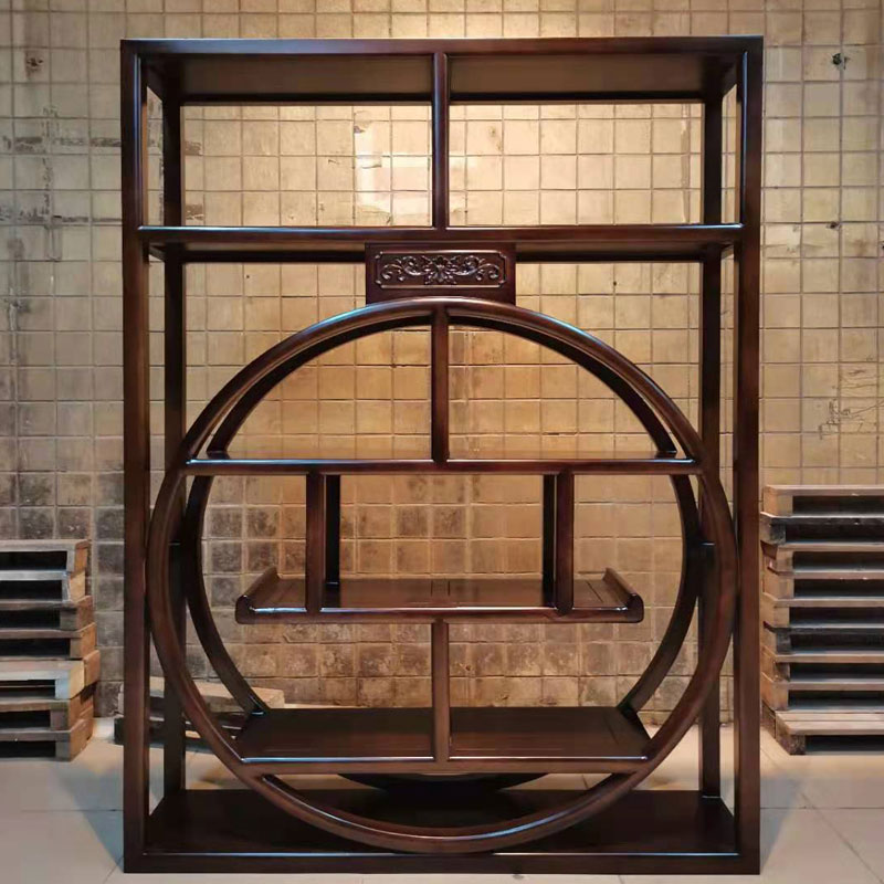 實木博古架置物架多少錢一方如何定制首選歐帝龍門業