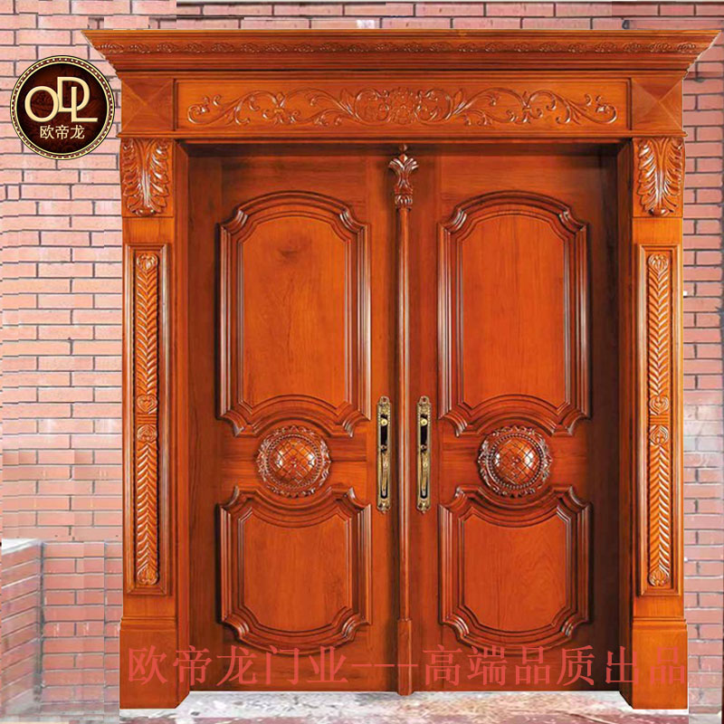 佛山雕花雙開沙比利木門廠家哪家好，沙比利木門多少錢一套