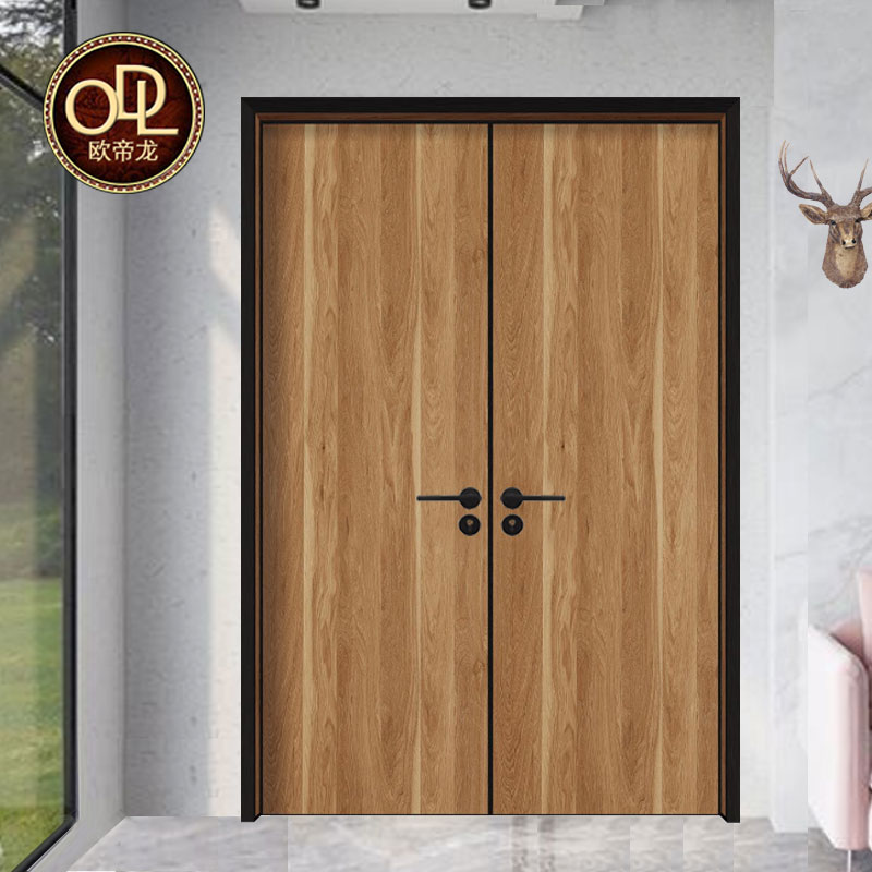 辦公用子母和雙開鋁木門多少我，做這種鋁木門的廠家佛山哪里有？